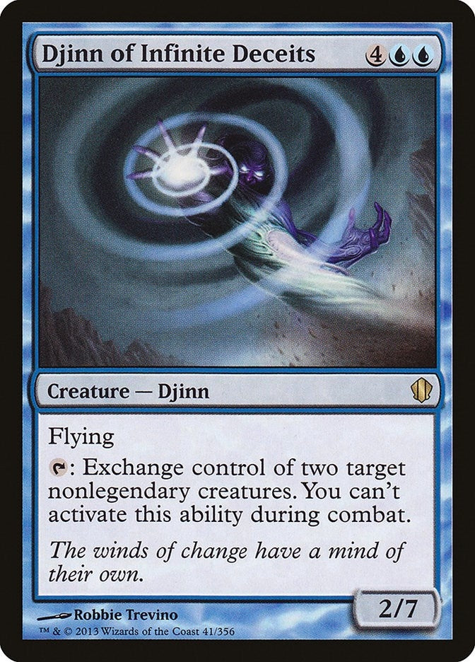 Djinn of Infinite Deceits (41) (Commander 2013)