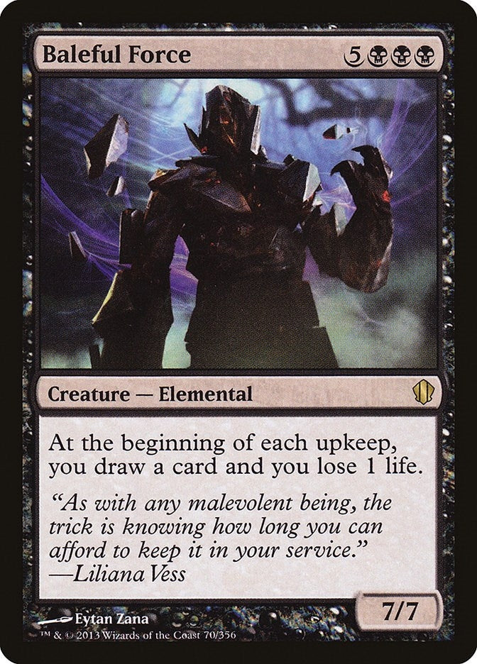 Baleful Force (70) (Commander 2013)