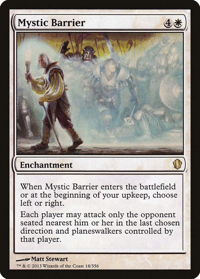 Mystic Barrier (18) (Commander 2013)