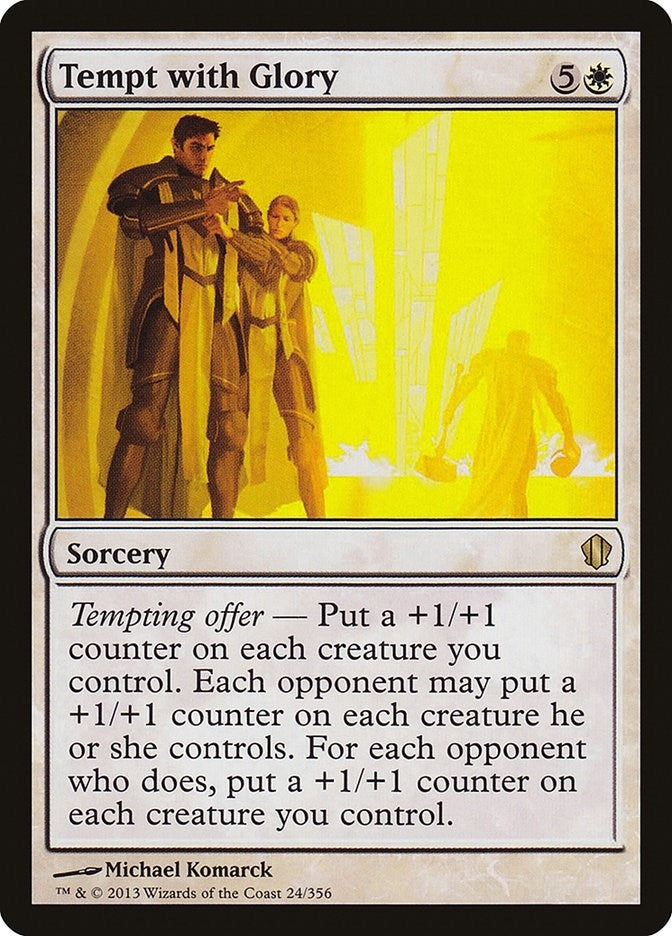 Tempt with Glory (24) (Commander 2013)