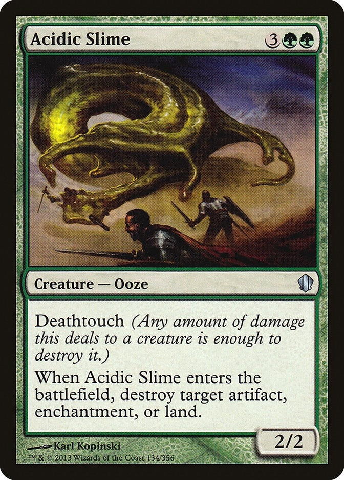 Acidic Slime (134) (Commander 2013)