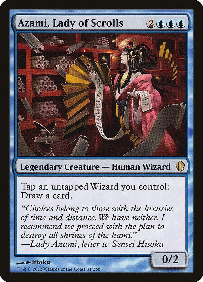 Azami, Lady of Scrolls (31) (Commander 2013)