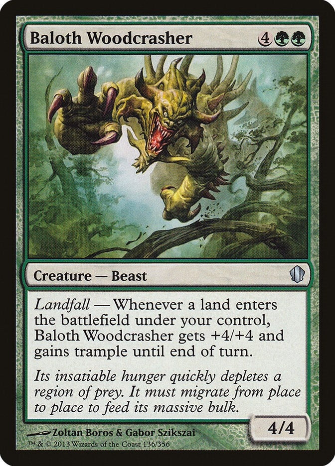 Baloth Woodcrasher (136) (Commander 2013)