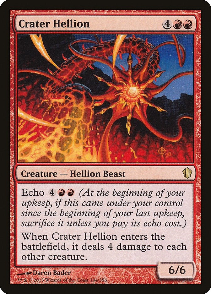 Crater Hellion (104) (Commander 2013)