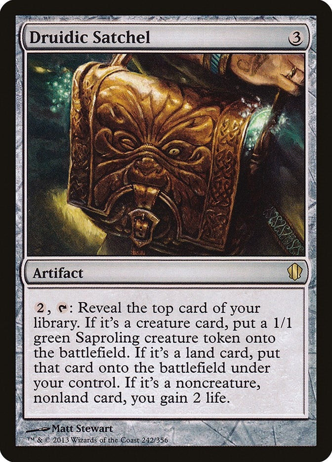 Druidic Satchel (242) (Commander 2013)