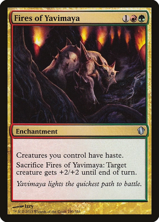 Fires of Yavimaya (190) (Commander 2013)