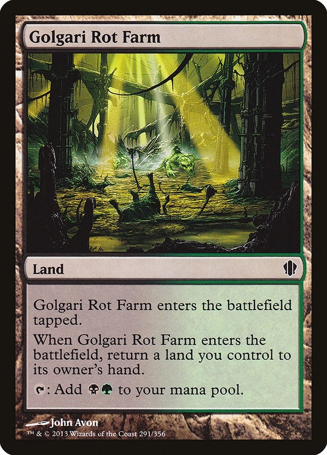 Golgari Rot Farm (291) (Commander 2013)