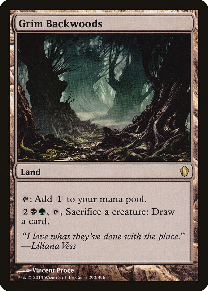 Grim Backwoods (292) (Commander 2013)