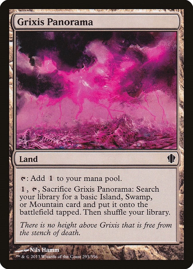 Grixis Panorama (293) (Commander 2013)