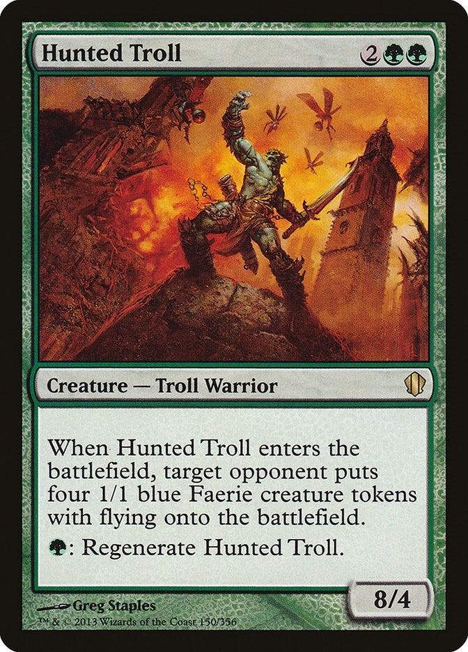 Hunted Troll (150) (Commander 2013)