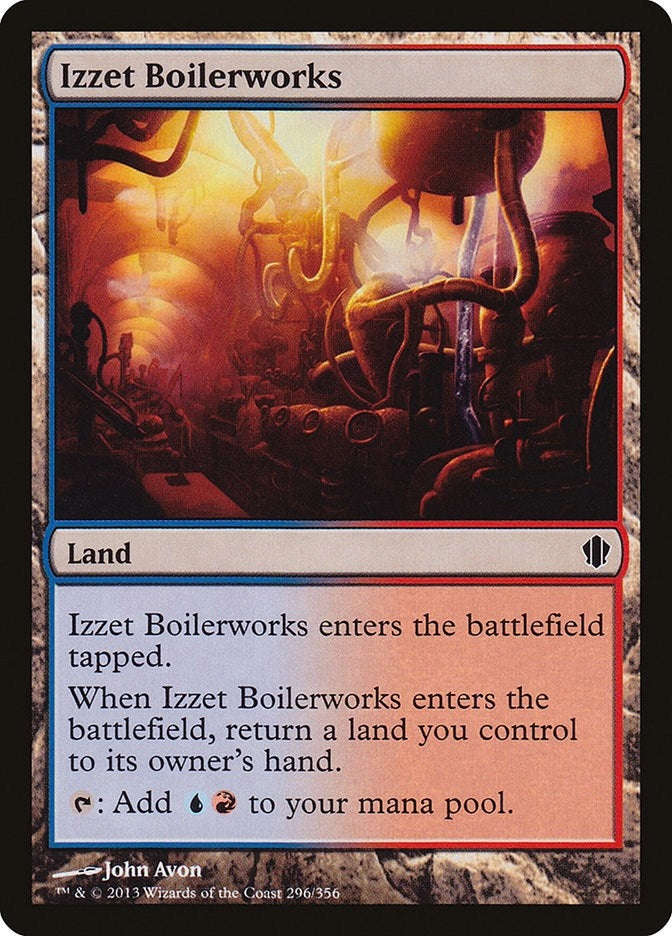 Izzet Boilerworks (296) (Commander 2013)