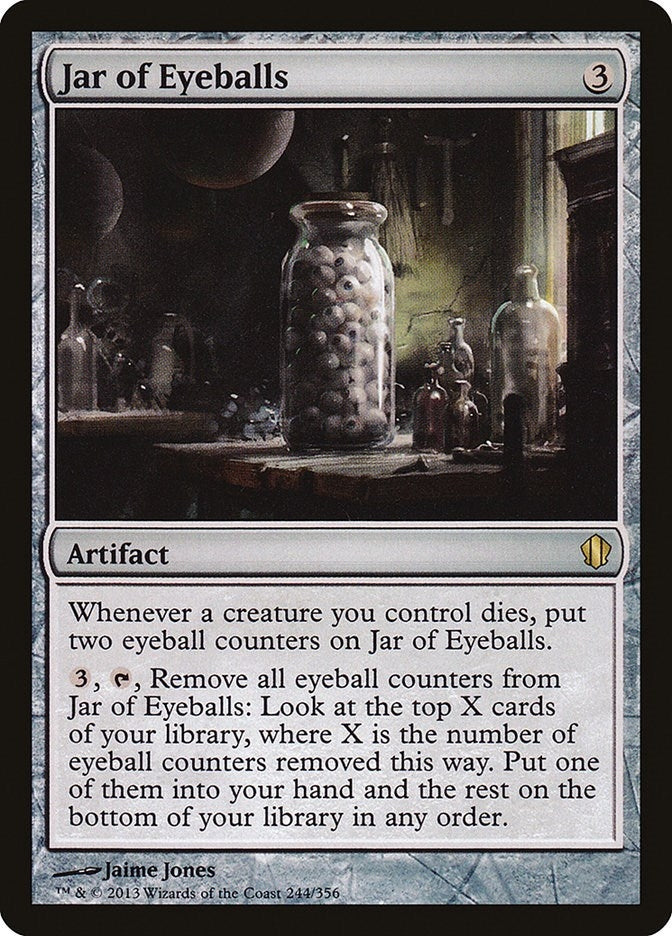 Jar of Eyeballs (244) (Commander 2013)