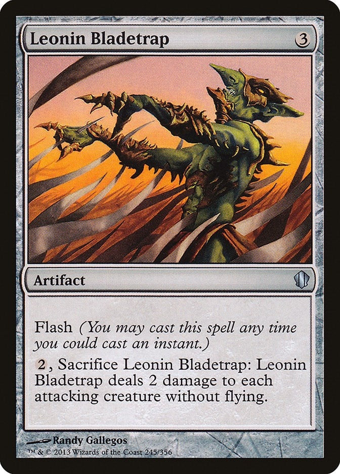 Leonin Bladetrap (245) (Commander 2013)