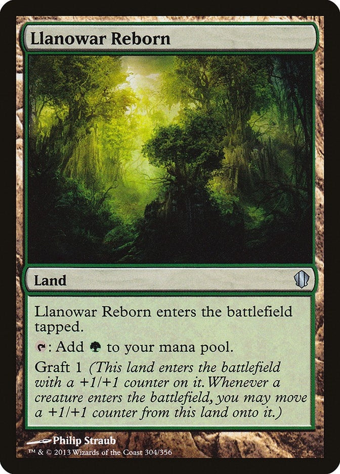 Llanowar Reborn (304) (Commander 2013)