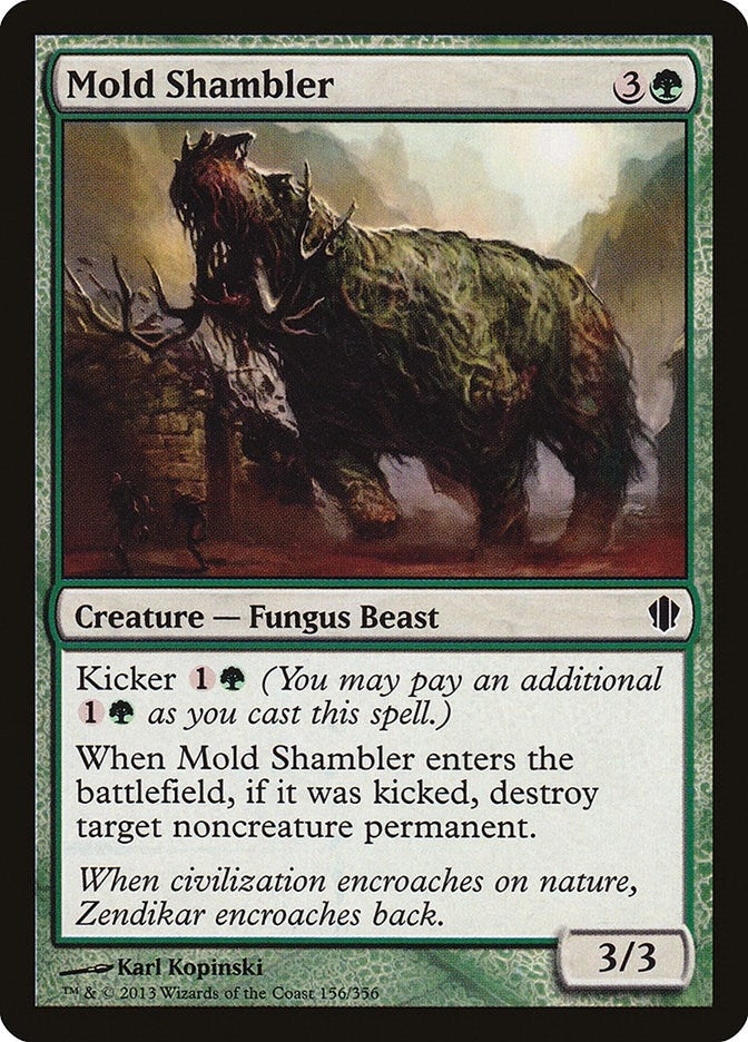Mold Shambler (156) (Commander 2013)