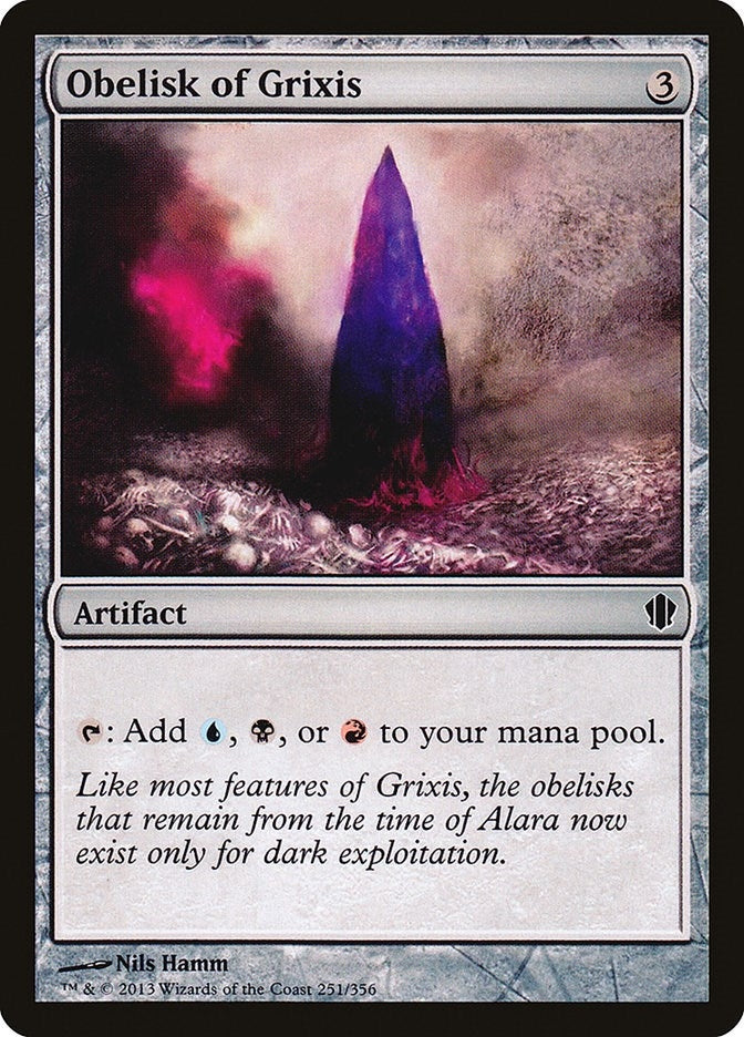 Obelisk of Grixis (251) (Commander 2013)