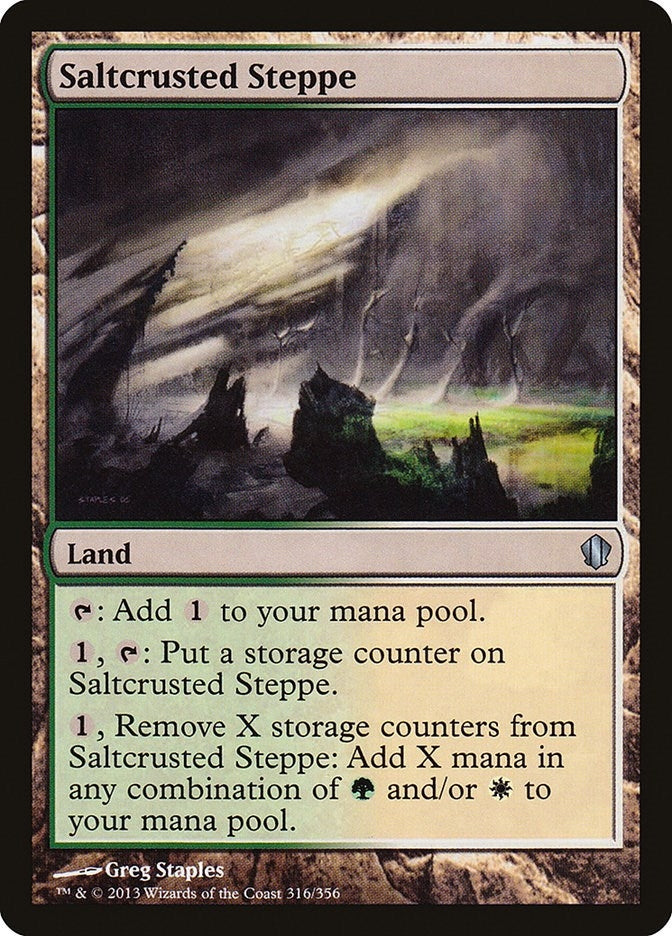 Saltcrusted Steppe (316) (Commander 2013)