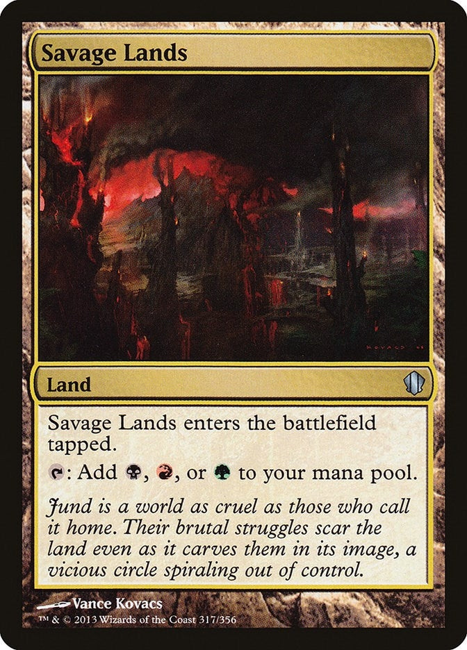 Savage Lands (317) (Commander 2013)