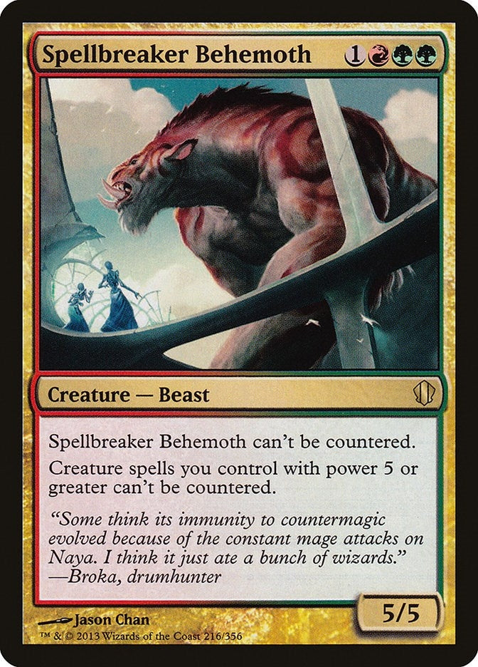 Spellbreaker Behemoth (216) (Commander 2013)