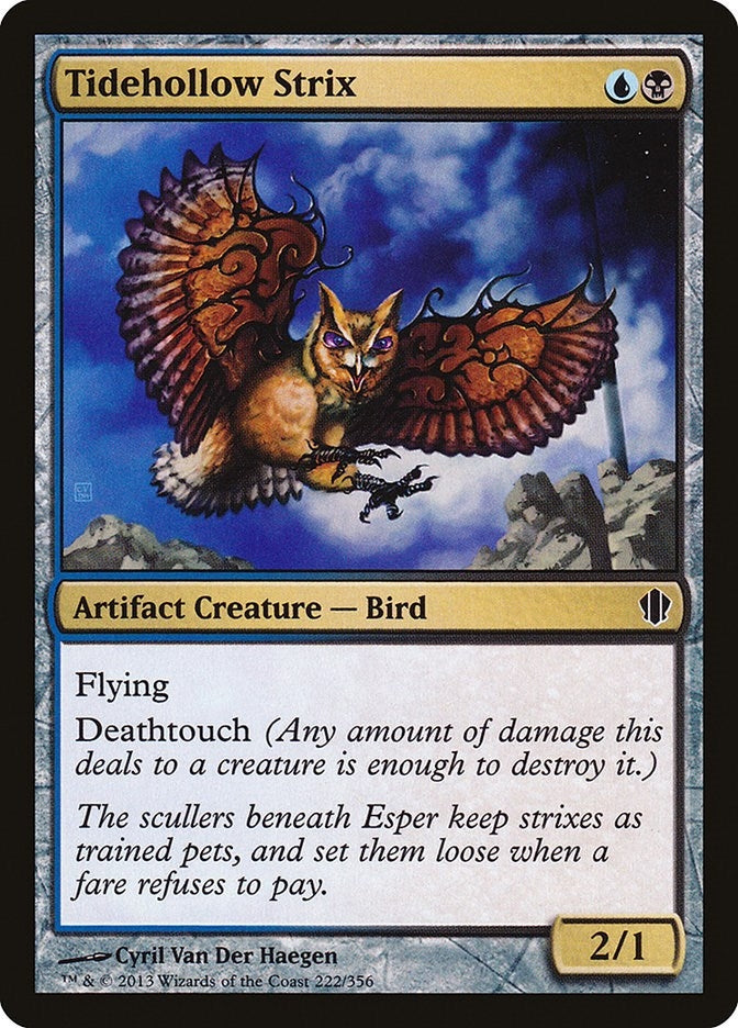 Tidehollow Strix (222) (Commander 2013)