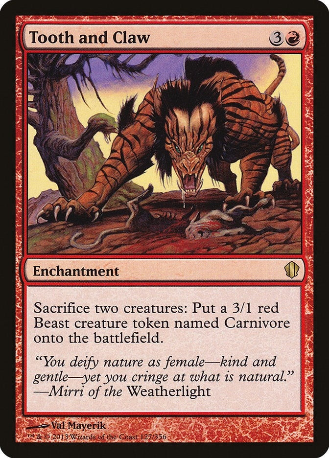 Tooth and Claw (127) (Commander 2013)