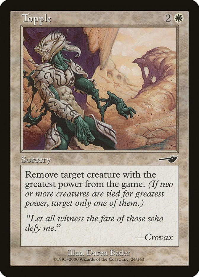 Image for Topple (24) - Magic: The Gathering
