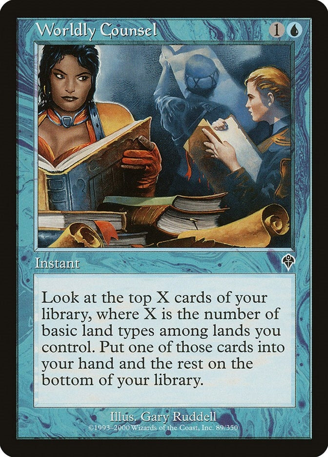 Image for Worldly Counsel (89) - Magic: The Gathering