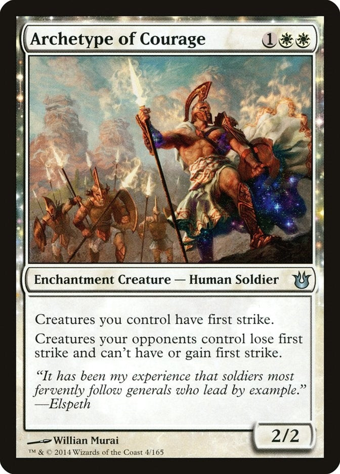 Archetype of Courage (4) (Born of the Gods)