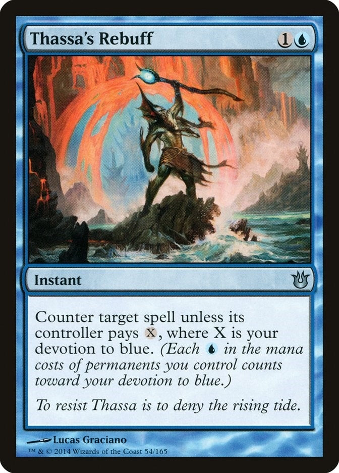 Thassa's Rebuff (54) (Born of the Gods)