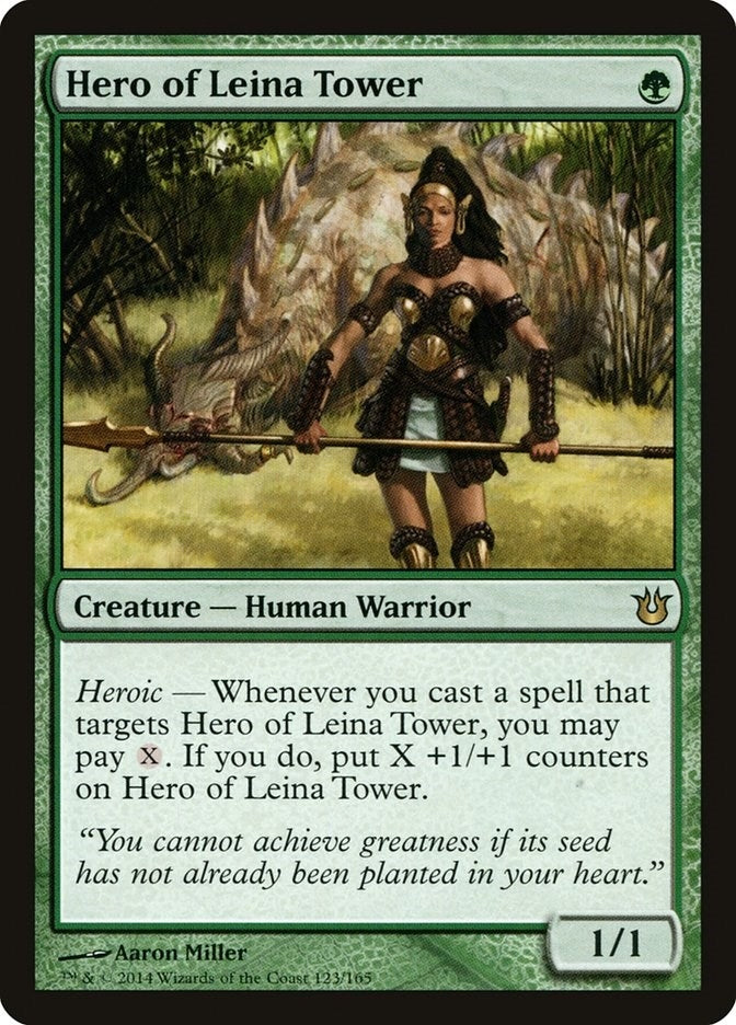 Hero of Leina Tower (123) (Born of the Gods)