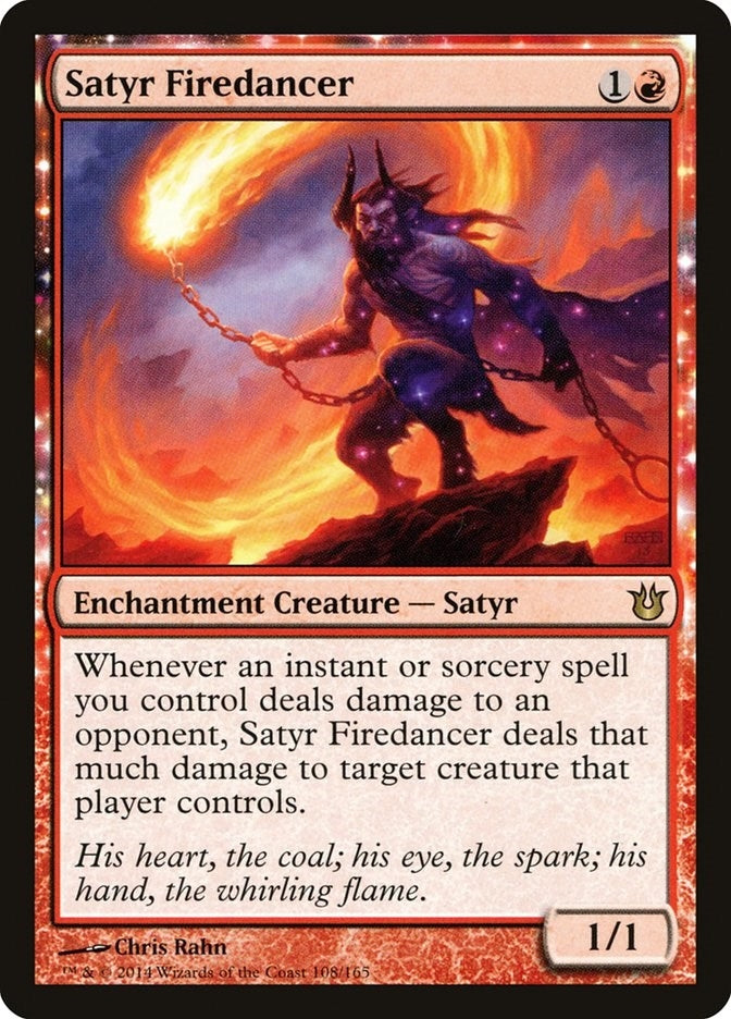 Satyr Firedancer (108) (Born of the Gods)