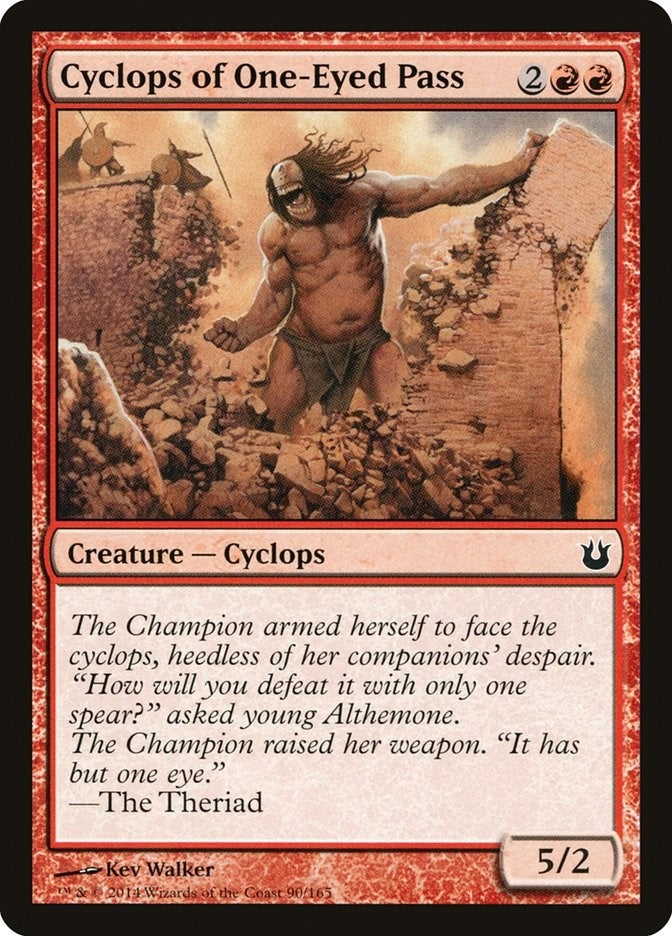 Cyclops of One-Eyed Pass (90) (Born of the Gods)