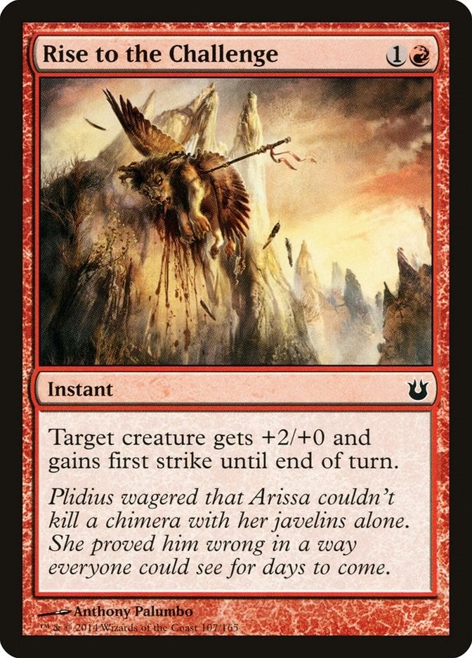 Image for Rise to the Challenge (107) (Born of the Gods) - Magic: The Gathering