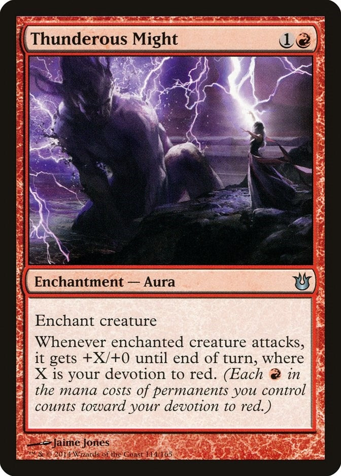 Thunderous Might (114) (Born of the Gods)