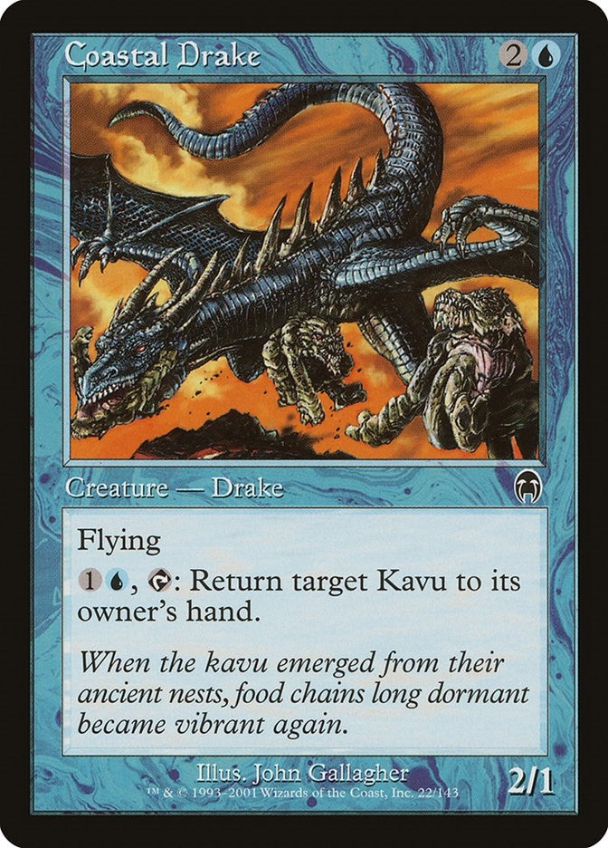 Image for Coastal Drake (22) (Apocalypse) - Magic: The Gathering