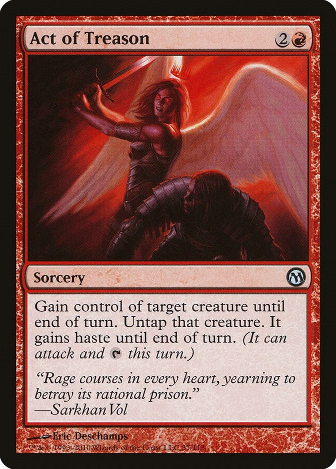 Act of Treason (37) (Duels of the Planeswalkers)