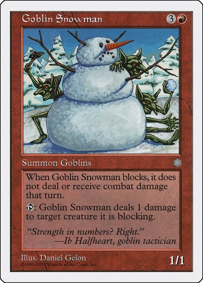Goblin Snowman (15) (Anthologies)