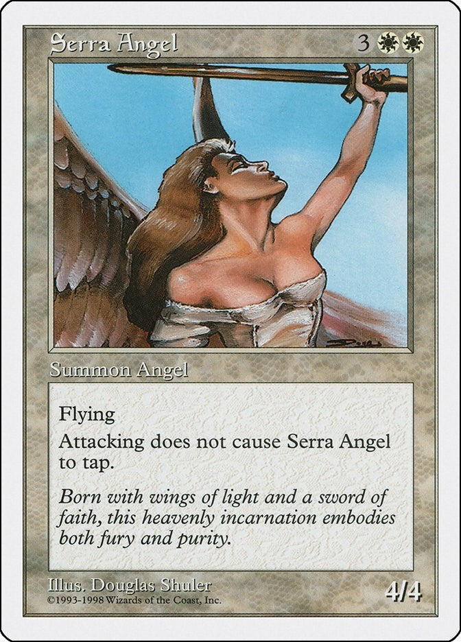 Image for Serra Angel (57) (Anthologies) - Magic: The Gathering