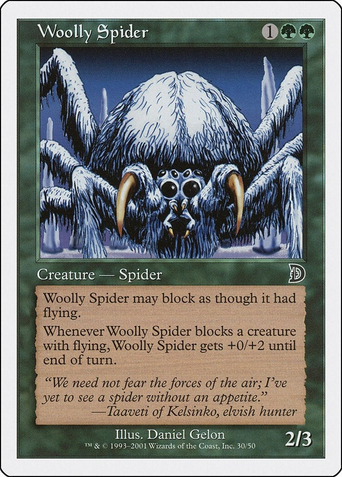 Image for Woolly Spider (30) - Magic: The Gathering