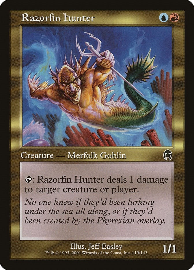 Image for Razorfin Hunter (119) (Apocalypse) - Magic: The Gathering