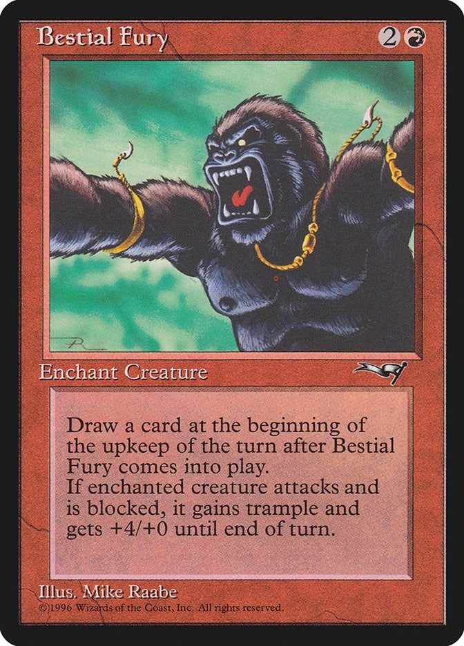 Bestial Fury (Facing Left) (100) (Alliances)