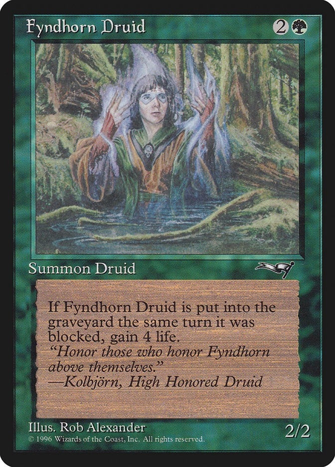 Fyndhorn Druid (Facing Right) (71) (Alliances)