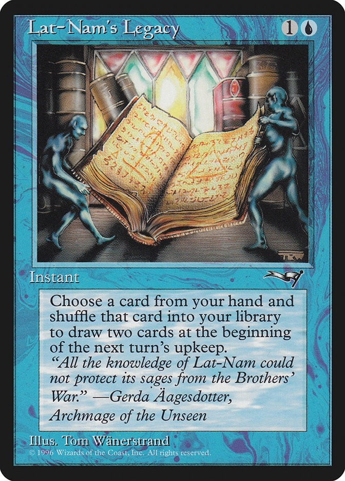 Image for Lat-Nam's Legacy (Book) (46) (Alliances) - Magic: The Gathering