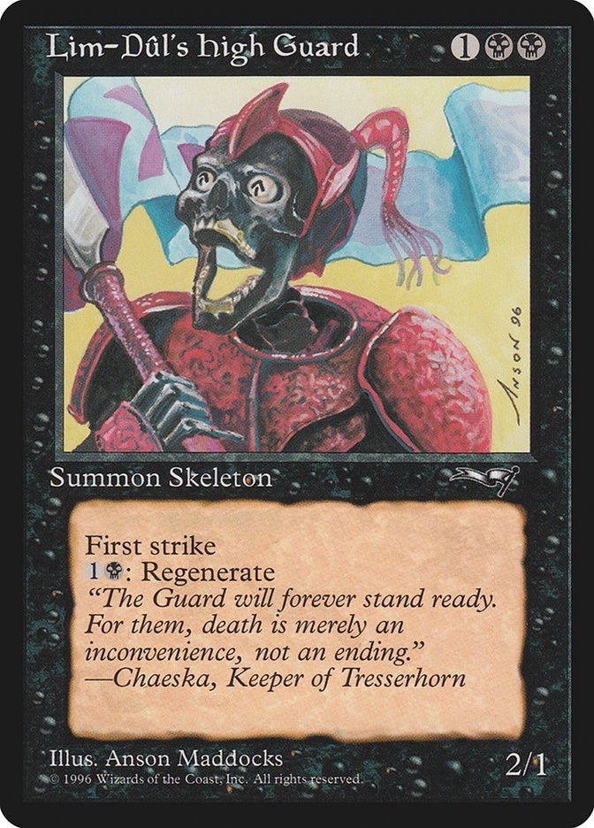 Lim-Dul's High Guard (Red Armor) (18) (Alliances)