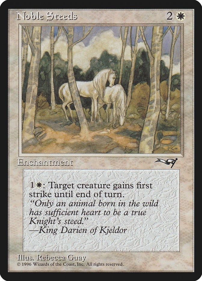 Noble Steeds (Trees in Forefront) (141) (Alliances)