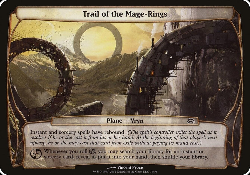 Image for Trail of the Mage-Rings (Planechase 2012) (37) - Magic: The Gathering