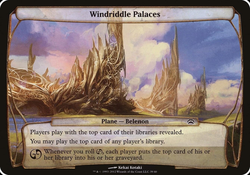Image for Windriddle Palaces (Planechase 2012) (39) - Magic: The Gathering