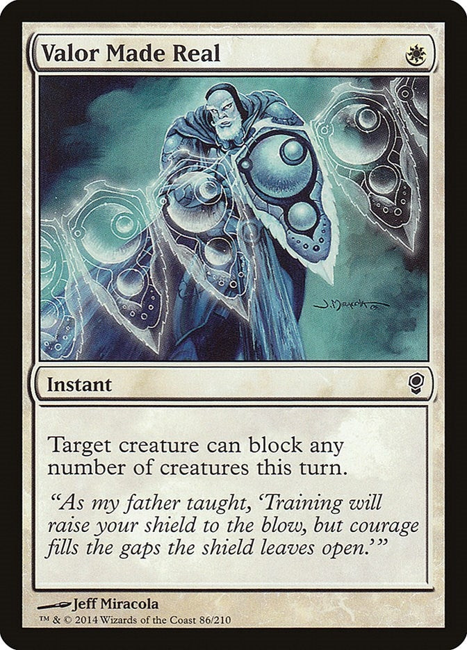 Image for Valor Made Real (86) - Magic: The Gathering
