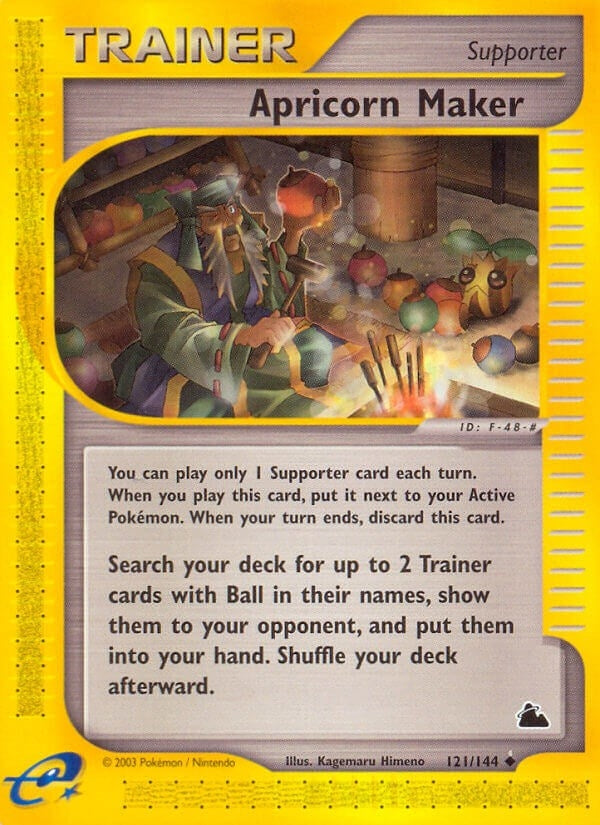 Image for Apricorn Maker (121/144) (Skyridge) - Pokemon