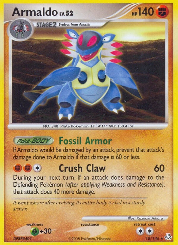 Image for Armaldo (18/146) (Legends Awakened) - Pokemon